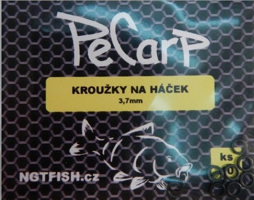 PeCarp Rig Rings - Kroužky na Háček 4,5mm (Ovál)