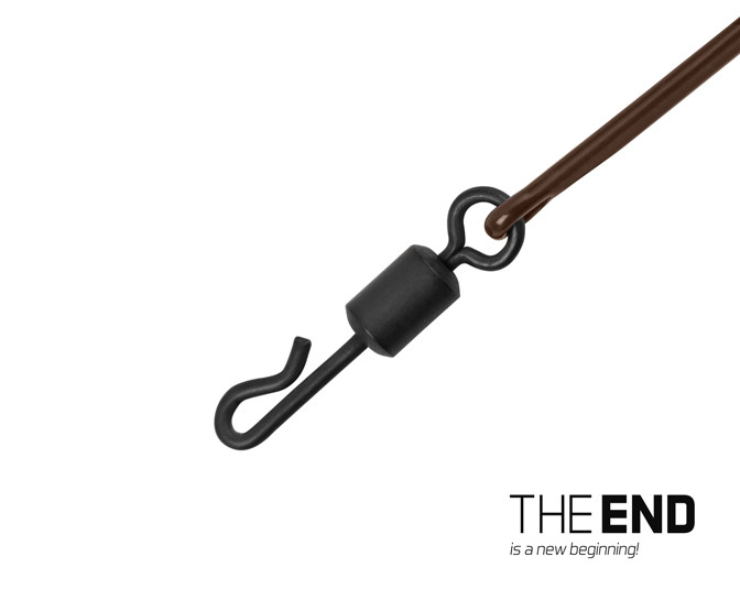 DELPHIN Návazec THE END Aramid Leader 80cm/60lb - 1ks