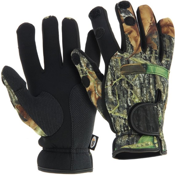 NGT Neoprenové Rukavice Camoflage Gloves
