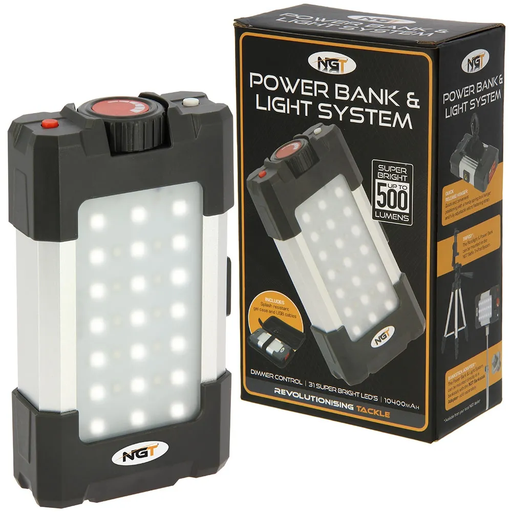 NGT Světlo Floodlight & Power Bank System