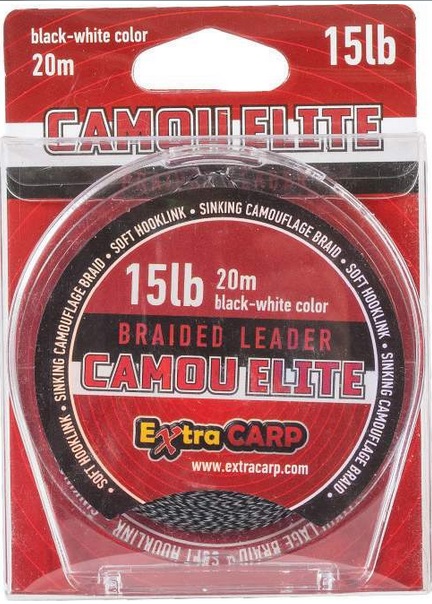 Extra Carp Návazcová Šnůrka Camou Elite - 20m