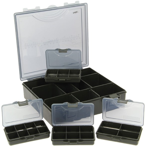 NGT Tackle Box System Black 4+1