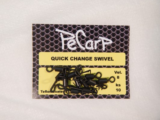 PeCarp Obratlík quick change Vel. 8 (10 ks)