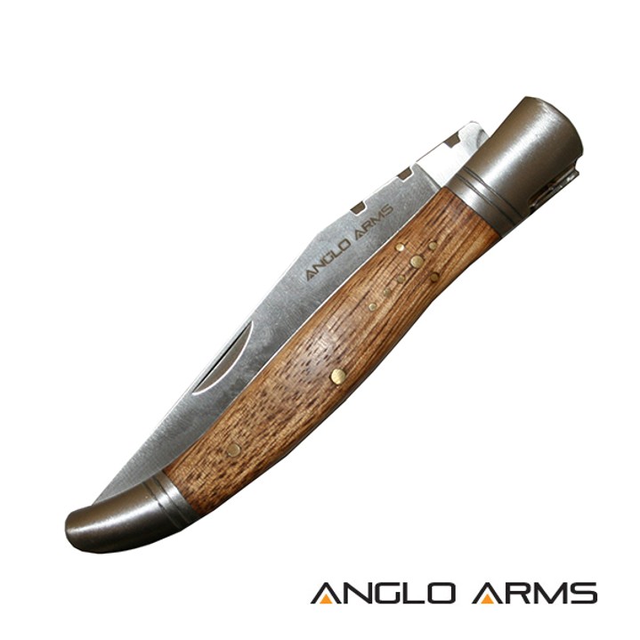 ANGLO ARMS Nůž Zavírací ZEBRA Wood Dlouhý
