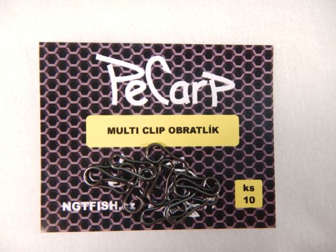 PeCarp Multi Clip Obratlík 10ks