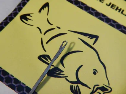 PeCarp Boilie jehla Žlutá - 7cm