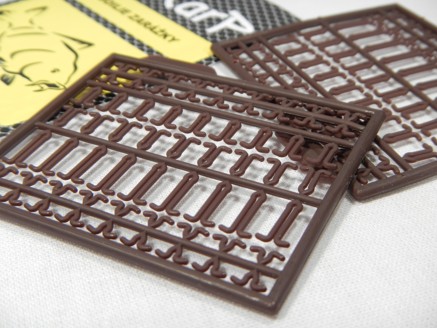 PeCarp Boilie zarážky Prodlužovací 126ks (hnědé)