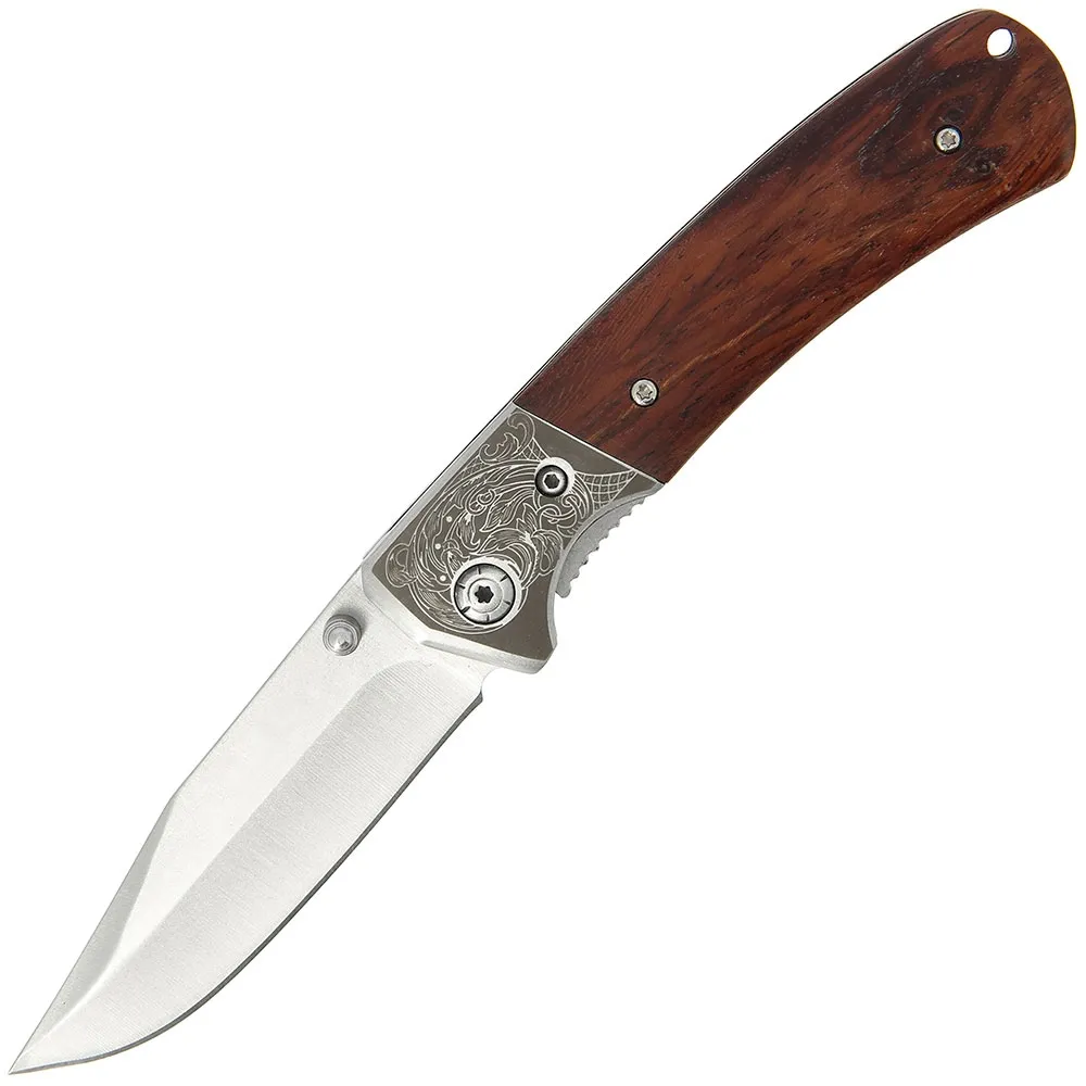ANGLO ARMS Nůž Zavírací ZEBRA Wood Stainless