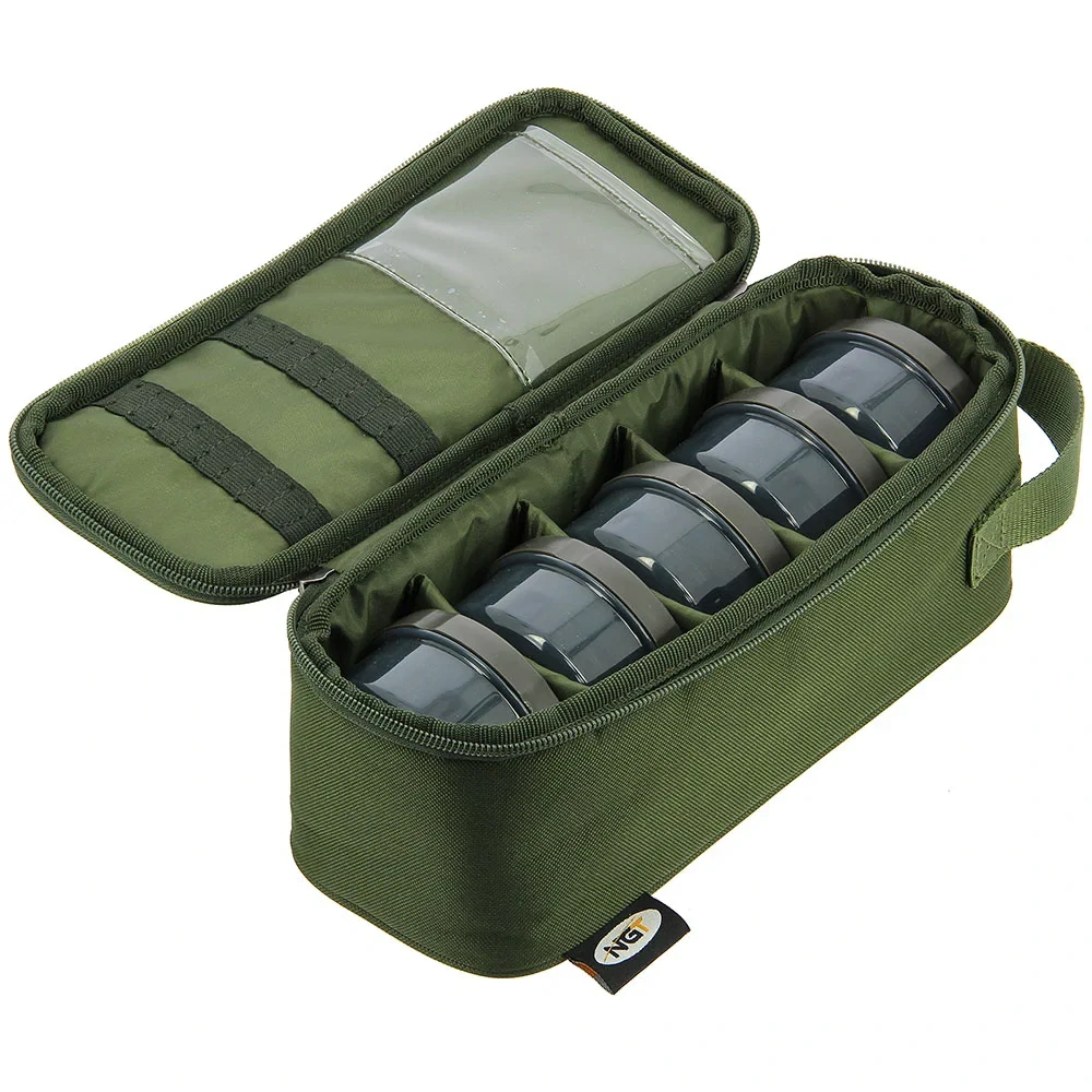 NGT Pouzdro na Dipy Deluxe Glug Bag Green