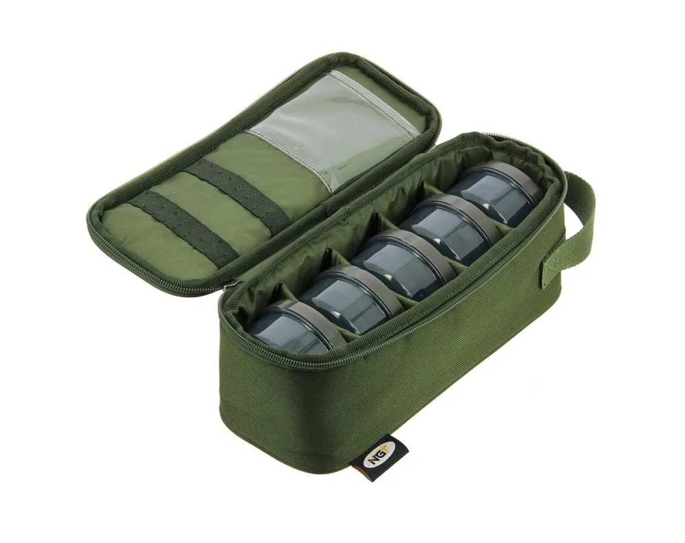 NGT Pouzdro na Dipy Deluxe Glug Bag Green