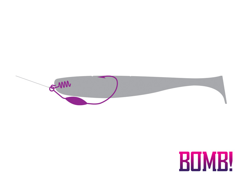 DELPHIN Háček BOMB Heavy Shank