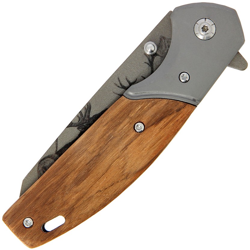 ANGLO ARMS Nůž Zavírací ZEBRA Wood - Jelen