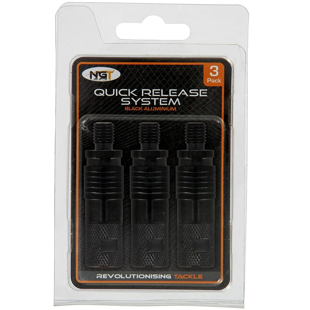 NGT Rychlospojka Quick Release Connector 3ks - Black