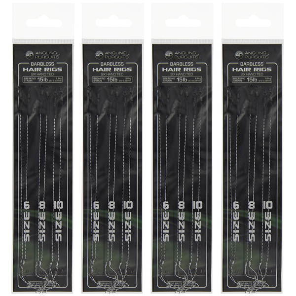 AP  Hotové Návazce Hair Rigs 6ks - Bez protihrotu