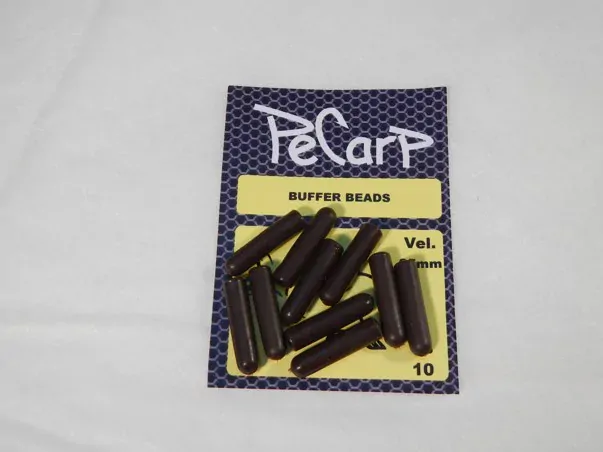 PeCarp Buffer Beads, Hnědá 25mm