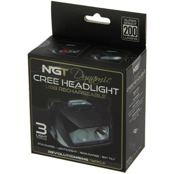 NGT Čelovka Dynamic Cree Light