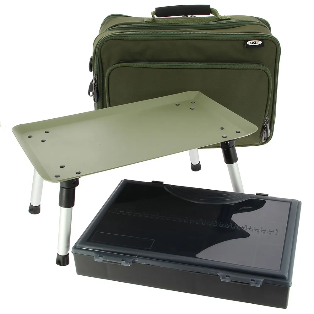 NGT Kufr se Stolkem Anglers Box