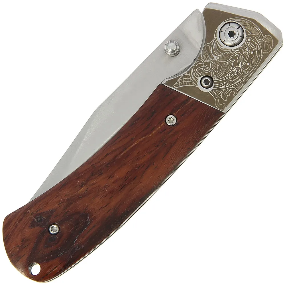 ANGLO ARMS Nůž Zavírací ZEBRA Wood Stainless