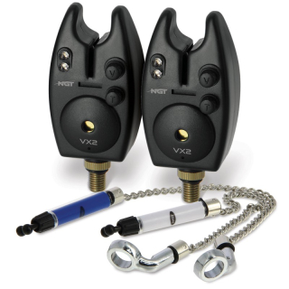 NGT 2x Hlásič Bite Alarm VX-2 + 2x swinger + 2xbaterie